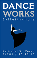 Logo des Baellettschule Dance Works in Zeven